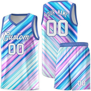 Offre Spéciale personnalisé basket-ball porter ensemble hommes Sublimation complète basket-ball maillot respirant basket-ball gilet ensemble de shorts - Product Image 5