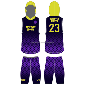 Maillots personnalisés 7vs7 de qualité professionnelle, uniformes de football 7v7 7on7, logo d'équipe personnalisé, maillots et shorts imprimés par sublimation - Product Image 4