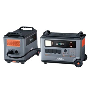 Os cal BP3600 Extra Battery Enhanced Power for PowerMax 3600 & 6000 Power Stations - Product Image 2