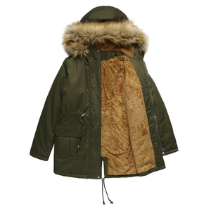 Top Tendance Respirant Nouveau Style Femmes Tissu Doublé Parka veste Meilleur Design Confortable Parka veste Avec Couleur Personnalisée - Product Image 5