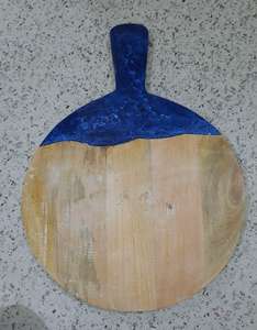 Planche à découper en bois de manguier avec logo personnalisé, poignée ergonomique, écologique et durable pour la cuisine, planche de service - Product Image 4