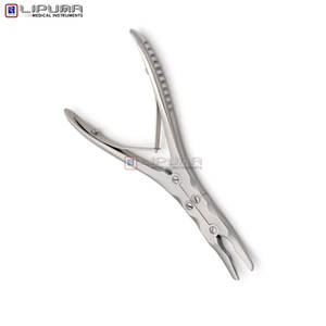Outil orthopédique de qualité médicale en acier inoxydable de haute qualité pour l'enlèvement chirurgical des os Boehler Rongeur Instruments médicaux pour tissus osseux - Product Image 4