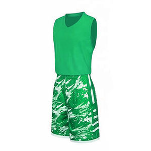 Uniformes de Baloncesto Transpirables Personalizables en Oferta, Opción de Talla Grande, Material 100% Poliéster, Color y Logotipo Personalizados, Secado Rápido - Product Image 3