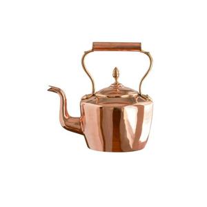 Tetera de latón hecha a mano, diseño clásico Vintage para elaboración de té tradicional, construcción duradera para uso doméstico - Product Image 3