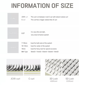 Nhãn Hiệu Riêng Hàn Quốc 5D Blackberry Nga Khối Lượng 0.07 Lông Mi Lông Mi Mở Rộng Nguồn Cung Cấp Cá Nhân Lông Mi Khay - Product Image 4