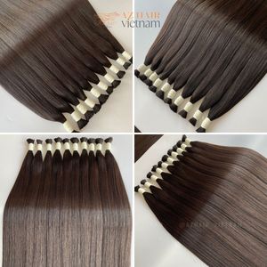 High Quality 1B 100% <b>Silky</b> Straight Vietnamese Remy Bulk Human Hair Extensions 30 Inches No Tangle No Shedding Wholesale - Product Image 6