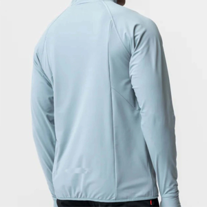 High-Performance <b>Lightweight</b> 100% Cotton Solid Winter Customizable Zipper-Up Waterproof Fleece Training <b>Hoodie</b> Breathable Men - Product Image 6