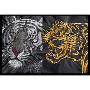 เสื้อแจ็คเก็ตปักลาย sukajan เสื้อแจ็กเก็ตของที่ระลึกกลับด้านออกแบบโลโก้ได้ตามต้องการ - Product Image 3