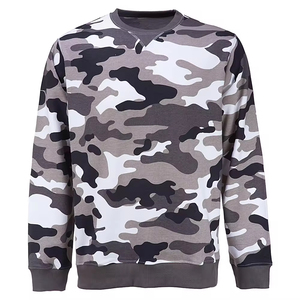 Sudaderas de Camuflaje Gruesas y Cálidas para Invierno, Cuello Redondo, Felpa de Algodón, Mangas Largas - Product Image 3