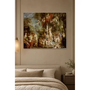 Fida Rubens Le banquet de Vénus Impression sur toile - Product Image 1