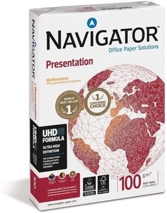 Navigator A4 100gsm <b>Printing</b> <b>Paper</b> White Office Copy Photo Copier/Printer Sheets NAVIGATOR UNIVERSAL A4 Copy <b>Paper</b> 80g - Product Image 2