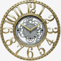 Horloge murale de luxe en métal Acheter des horloges murales antiques de qualité standard avec horloge de garde supérieure à vendre par les exportateurs