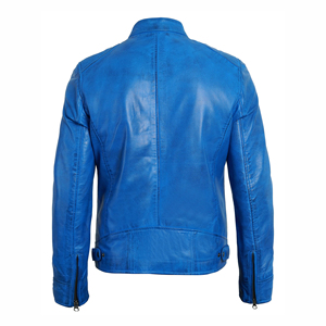 Chaqueta de cuero para hombre, abrigo de cuero auténtico para hombre de piel de vaca Natural 100%, ropa para hombre, chaqueta de cuero de otoño y primavera para hombre - Product Image 4