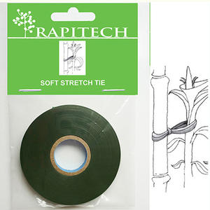 Cinta Elástica de PVC Verde Reutilizable de 45 Metros para Jardinería, Marca RAPITECH, Sin Plomo, Sin Ftalatos - Product Image 5