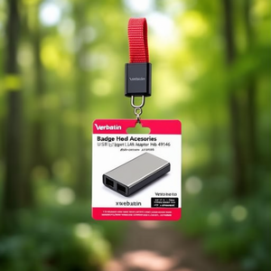 Verbatim <b>USB</b>-C to Gigabit LAN Adapter <b>Hub</b> 49146 - Product Image 3