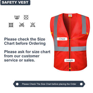2025 gran oferta, chaqueta de seguridad de alta visibilidad personalizada, chaleco de seguridad reflectante para construcción, ropa de trabajo de construcción, chaleco para correr - Product Image 5