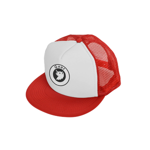 Casquettes de camionneur à 5 panneaux non structurées en mousse bicolore à faible taxe, avec visière plate en maille, logo imprimé, snapback, casquettes de golf pour le sport décontracté et la course à pied - Product Image 6