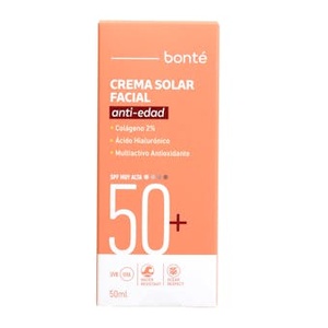 Bont Crème solaire anti-âge pour le visage SPF 50+ 50 ml - Product Image 1