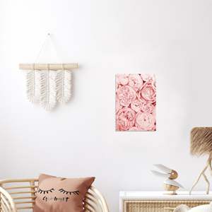 Impresión Artística de Flores en Formato DIN A4 para Decoración de Pared, Elegante Diseño de Naturaleza Muerta - Product Image 1
