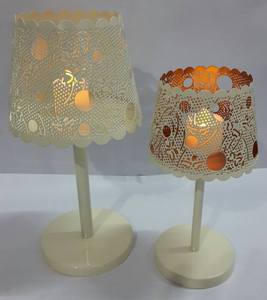 Vela de vidrio transparente votivo, diseño de alambre de hierro, hermoso soporte de vela, precio asequible en la INDIA, superventas - Product Image 3