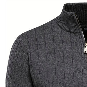 Vêtements de rue classiques pour hommes, sweatshirts en coton décontractés de grande taille pour hommes, sweatshirts à manches longues de couleur unie - Product Image 6