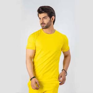 Ensemble t-shirt et short surdimensionné 100% coton biologique de haute qualité pour hommes - Product Image 4