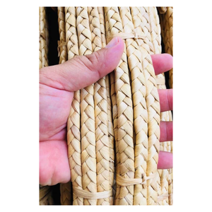 Cuerdas de jacinto de agua trenzadas ecológicas de Vietnam hechas a mano a granel para decoración del hogar, artesanías de jardín y muebles artesanales - Product Image 1