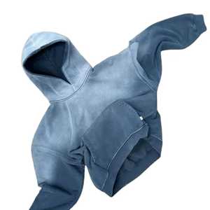 เสื้อสเวตเตอร์วินเทจโอเวอร์ไซซ์มีฮู้ดซักกรดพร้อมซิปรูดรูดแจ็กเก็ตดีไซน์ซีดจางสำหรับฤดูใบไม้ร่วง - Product Image 5