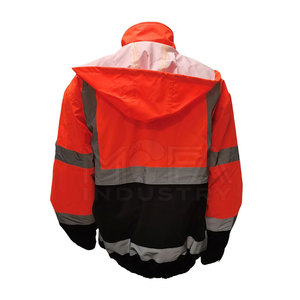 Chaqueta DE SEGURIDAD reflectante de alta calidad para máxima protección transpirable, chaqueta de seguridad impermeable - Product Image 2