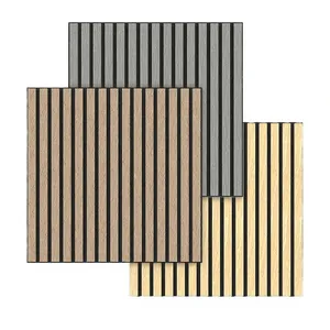 Paneles Acústicos de Madera Akupanel al <span class=keywords><strong>Mejor</strong></span> Precio, Ecológicos, 90% de Reducción de Ruido, Diseño Moderno para Insonorización de Hoteles y Apartamentos - Product Image 3