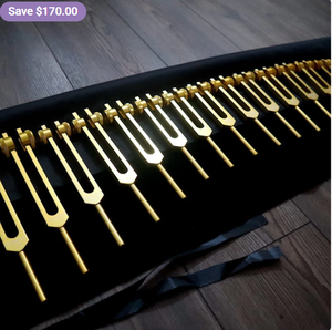 Juego de Diapasones Solfeggio de Alta Calidad de 3 Piezas, Fabricación Mars: 174, 432 y 528 Hz, Frecuencias Curativas - Product Image 3