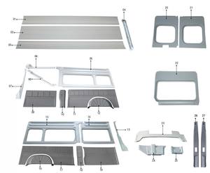 ชุดอุปกรณ์ตกแต่งภายในแบบพรีเมี่ยมดูคาโต้/บ็อกเซอร์/จัมเปอร์ - Product Image 1