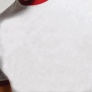 100% coton contraste garniture t-shirts plaine blanc mince haut ajusté couleur sonnerie t-shirt hommes Football maillot T-Shirt - Product Image 5