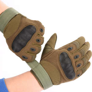 Guantes duros de seguridad resistentes y transpirables personalizados con construcción duradera para montar al aire libre y trabajar - Product Image 6