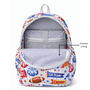 Multi-Functional Custom All over Print Cheerleading Spacious Backpack School Bag & Dance Practice Bag For Teens - Product Image 2