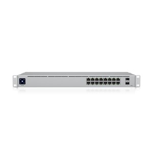 Ubiquiti USW-16-<b>POE</b> <b>Switch</b>, UniFi, 16x RJ45 1000Mb/s, 8x <b>PoE</b>+, 2x SFP - Product Image 1