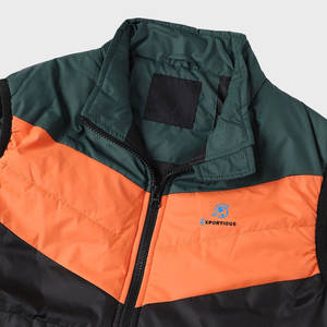 2025 Color sólido Casual hombres Puffer chaleco Streetwear nueva moda a prueba de viento hombres Puffer chaleco para adultos - Product Image 6