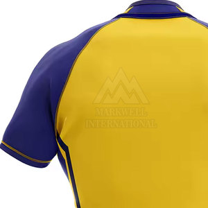 100% Polyester Made Rugby Jersey Top Qualité Équipe Porter Quick Dry Respirant Rugby Jersey - Product Image 5