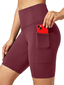 Nouvelle flexibilité yoga et séances d'entraînement flatteur fit Shorts respirant coton confortable basique vêtements de plein air avec nouveau design - Product Image 5