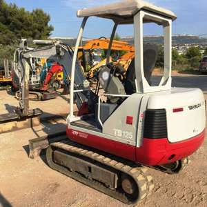 Mini-excavatrice Takeuchi haute performance TB125 - Product Image 6