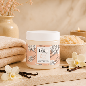 <b>Scrub</b> Exfoliating for Smooth and Radiant Skin The Bath Factory Sweet Vanilla Shea <b>Body</b> Vanilla <b>Scrub</b> - Product Image 2