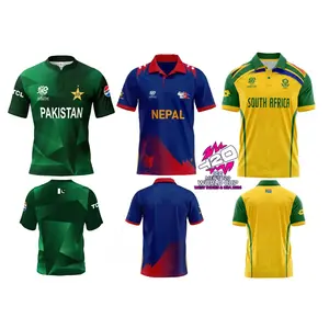 Camisa de Cricket Jersey Cricket