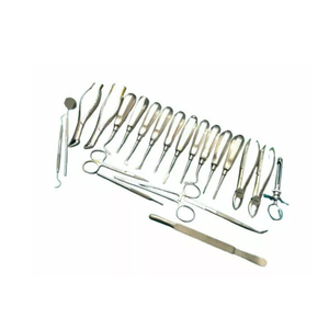 KIT operasi mulut gigi, 22 buah instrumen bedah gigi Tang <span class=keywords><strong>2025</strong></span> Set instrumen kualitas tinggi ortopedi