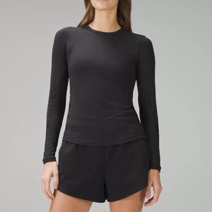 Camisetas Deportivas de Manga Larga para Mujer, Unisex, con Detalle de Lazo, Transpirables, Resistentes al Viento, de Secado Rápido, 100% Poliéster - Product Image 6