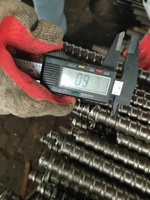 Parada de agua de acero y barra de acoplamiento de hormigón 15mm 16mm accesorios de encofrado de construcción con tuerca de ala de acoplamiento