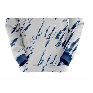 Unisex 100% Cotton Fleece Sublimation Hoodie Wholesale Custom Printed Pattern for Winter - Product Image 5