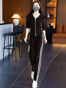 ชุดวอร์มผู้หญิงชุดกางเกงสองชิ้นเสื้อกันหนาว - Product Image 6