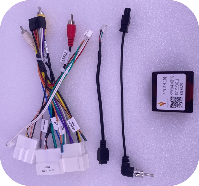 Simple Soft Android Car Player Wire Harness Cable With Canbus 16 20Pin Power Adapter Installation for Renault Dacia  Lada