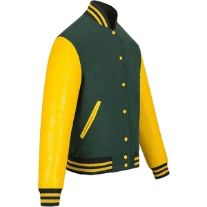 Streetwear vintage grande taille de haute qualité veste universitaire avec logo personnalisé vestes universitaire, baseball, veste pour hommes - Product Image 6