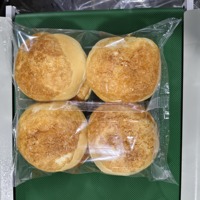Machine d'emballage horizontale pour coussins d'air, remplissage d'azote, pour hamburgers, pains grillés, pains pita, croissants et autres types de pain